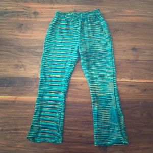 Colorful knit Indian pants